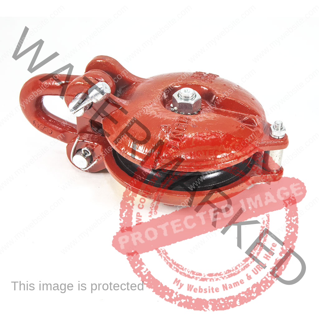 POULIE ROUGE 1.5 TONNES RED PULLEY 1.5 TONS