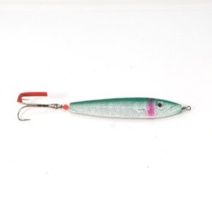 JIGGER MORUE MINNOW VERT/ARGENT COD