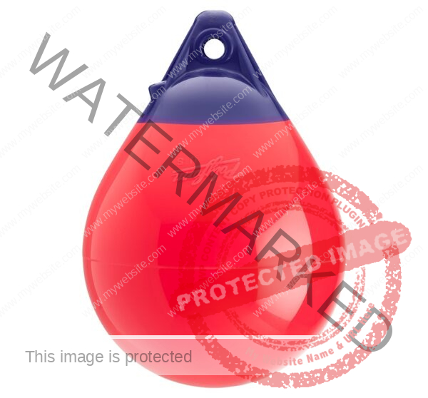 A0 BOUEE POLYFORM ROUGE 9" A0 POLYFORM RED BUOY 9"