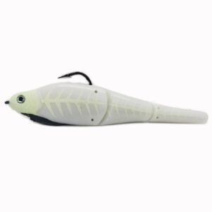 BAR RAYÉ ANTI-HERBE BLANC BASS LURE ANTI-HERB WHITE