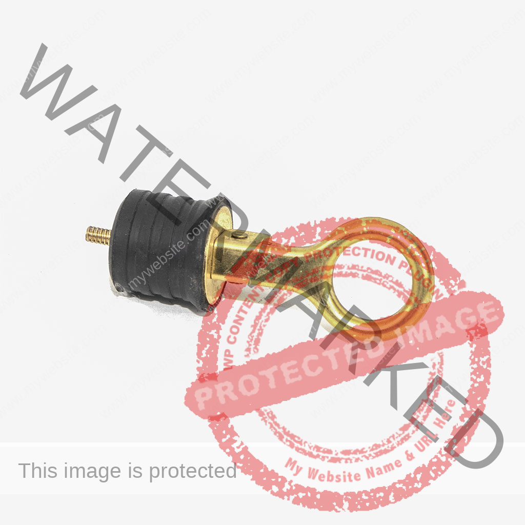 brass drain plug bouchon drainage laiton 1''
