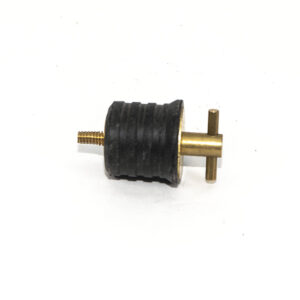 BRASS DRAIN PLUG TEE HAANDLE BOUCHON DRAINAGE LAITON