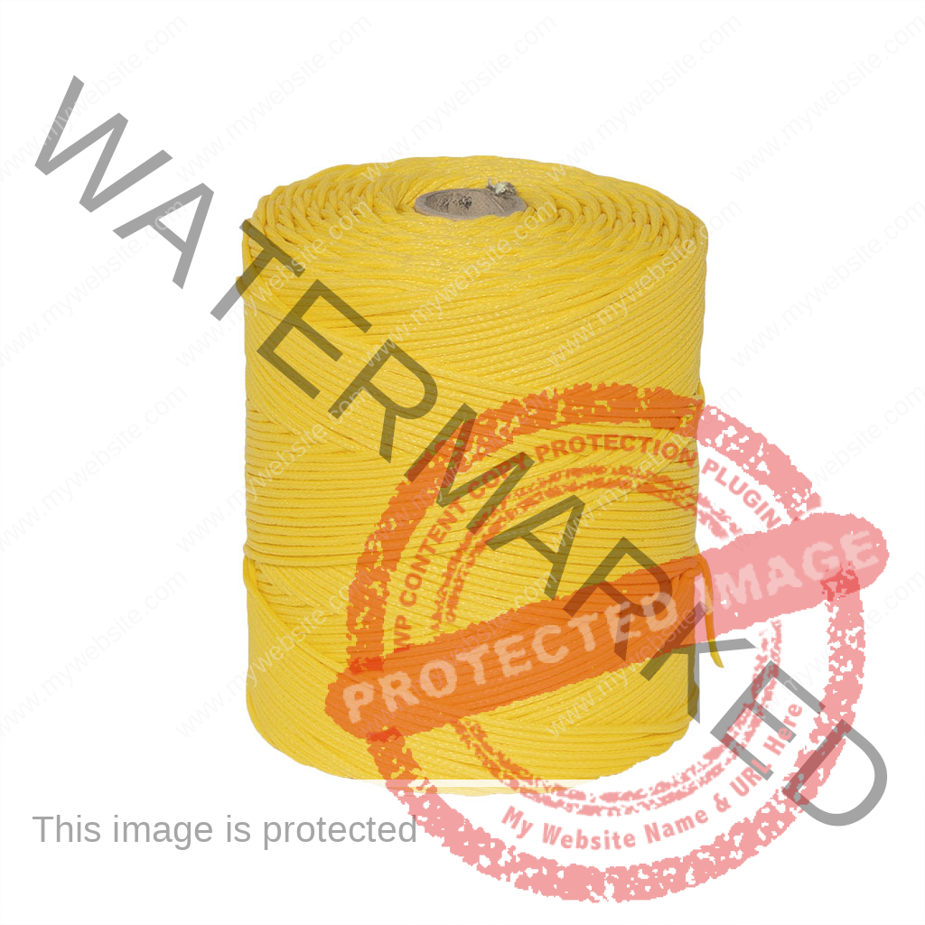 Non-Stretch, Solid and Durable fibrillated polypropylene thread twine 